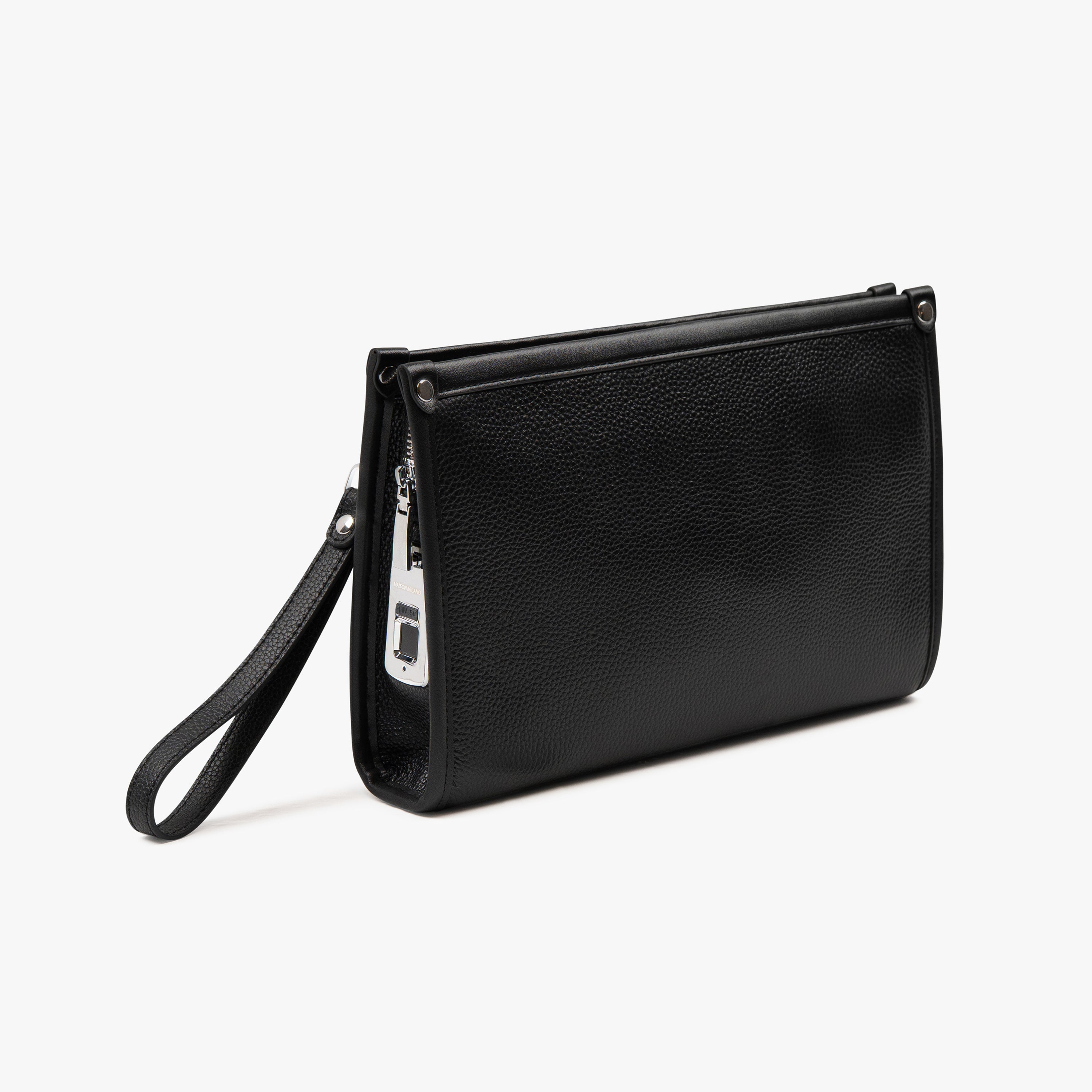 Milano Eleganza SecureTouch - A Sleek Leather Bag with a Fingerprint Lock