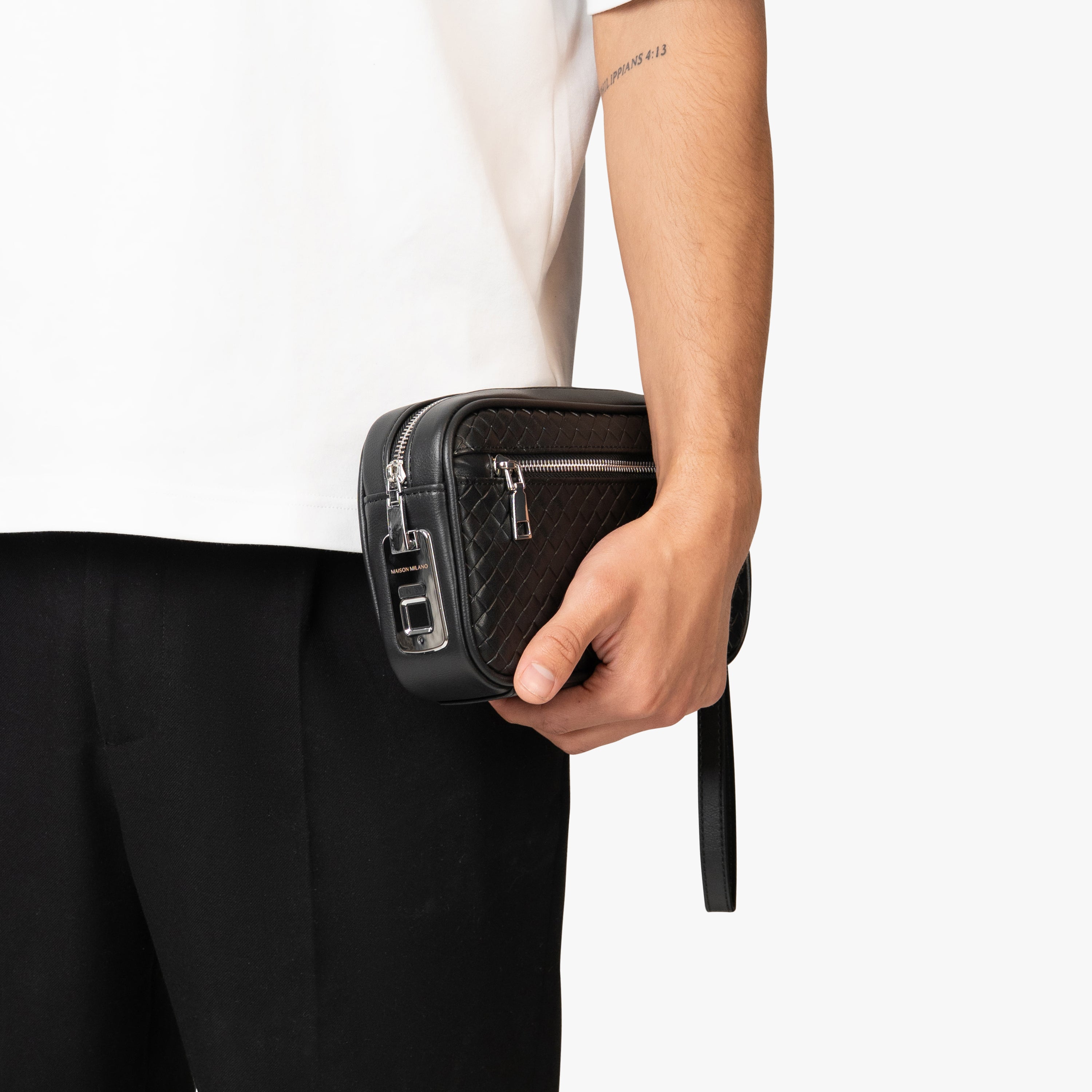 Milano Vita SecureTouch Leather Bag with a Fingerprint Lock