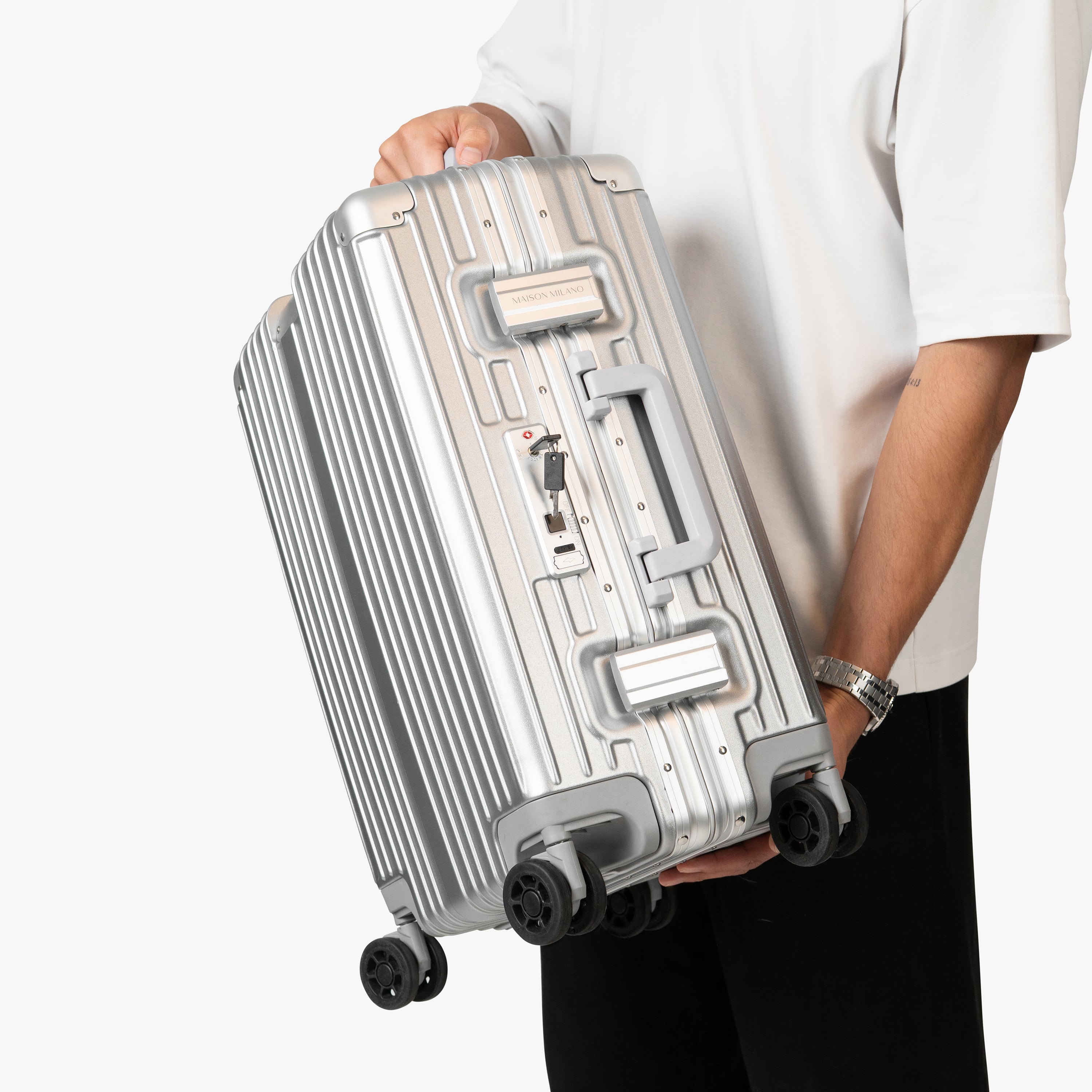 SecureTouch Suitcase (Sterling)