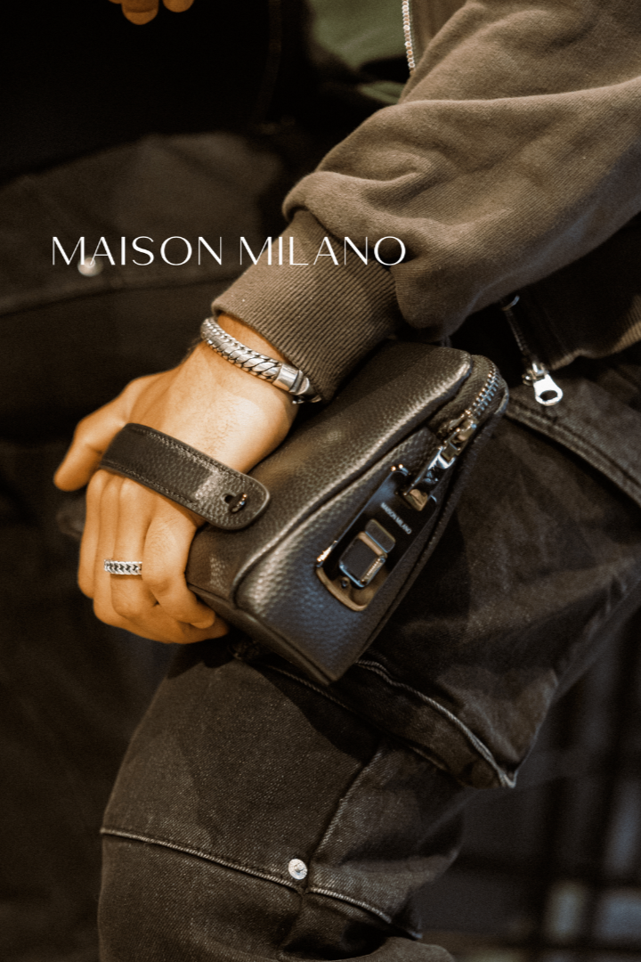 Milano Classico SecureTouch - A Premium Men’s Leather Bag with a Fingerprint Lock